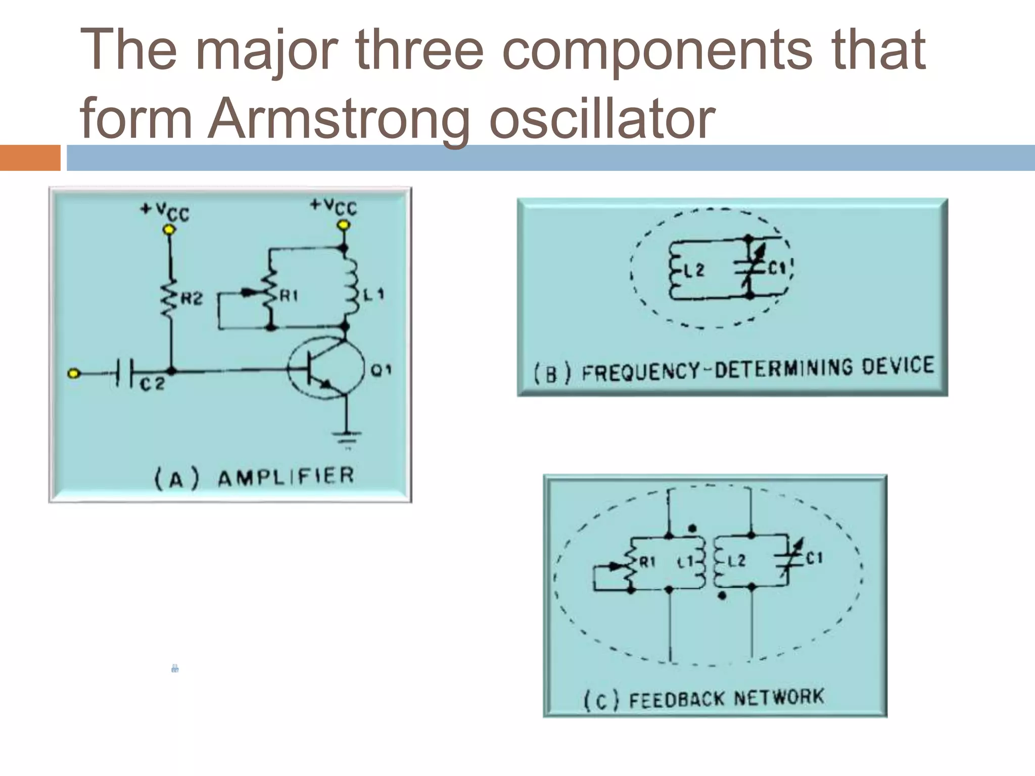 Armstrong oscillator PPT