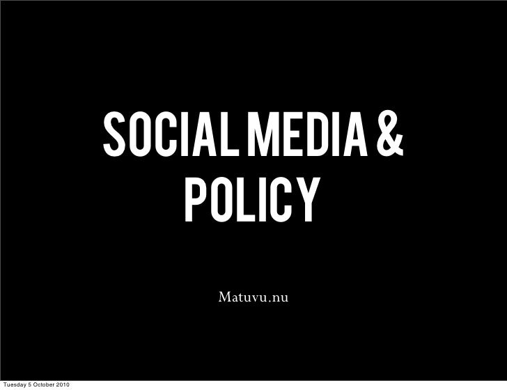 Social Media in the Army