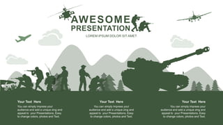 LOREM IPSUM DOLOR SIT AMET
AWESOME
PRESENTATION
You can simply impress your
audience and add a unique zing and
appeal to your Presentations. Easy
to change colors, photos and Text.
Your Text Here
You can simply impress your
audience and add a unique zing and
appeal to your Presentations. Easy
to change colors, photos and Text.
Your Text Here
You can simply impress your
audience and add a unique zing and
appeal to your Presentations. Easy
to change colors, photos and Text.
Your Text Here
 