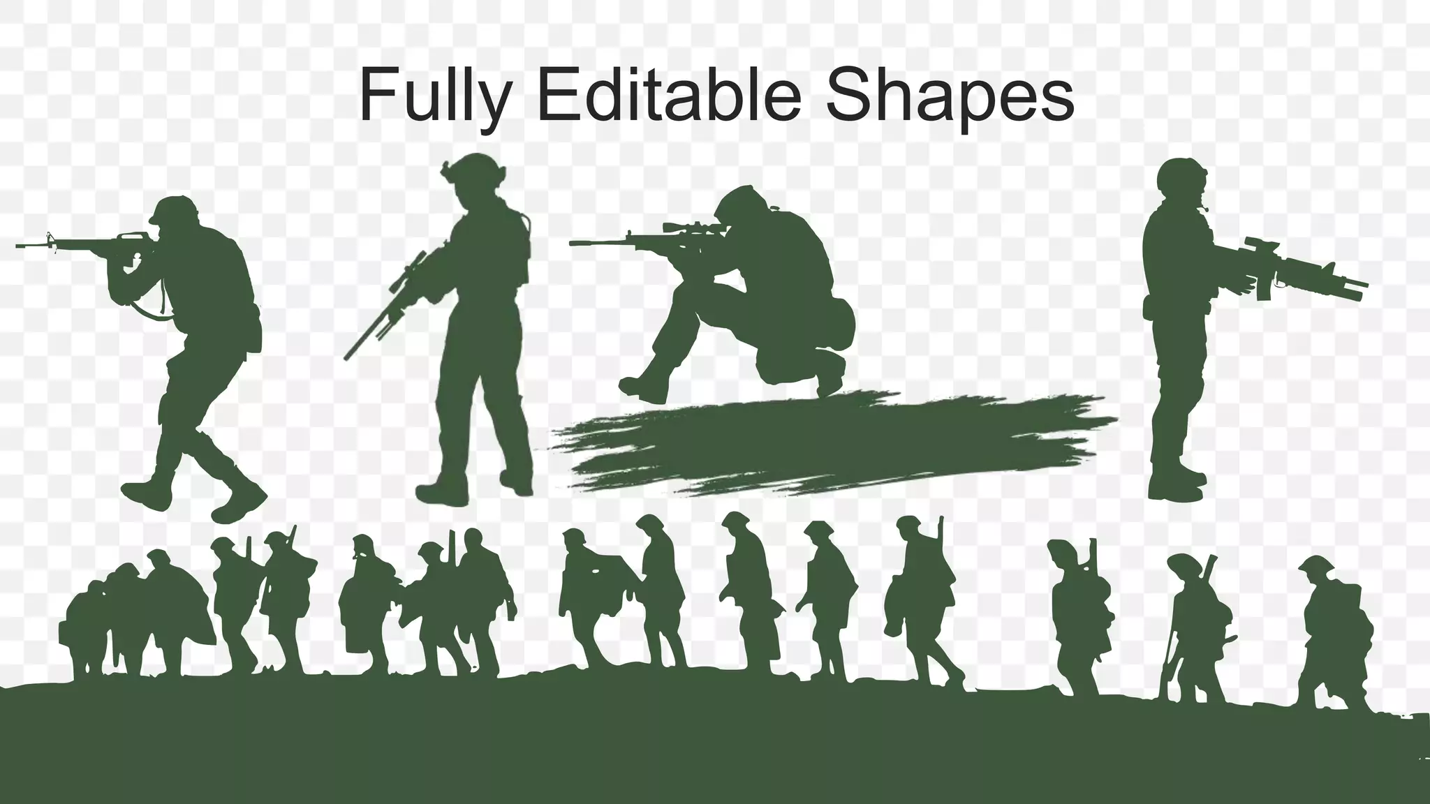 Fully Editable Shapes
 