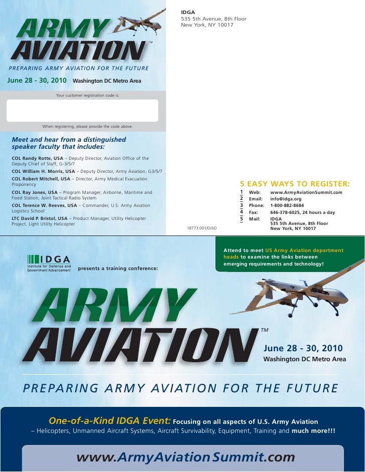 Army Aviation Summit