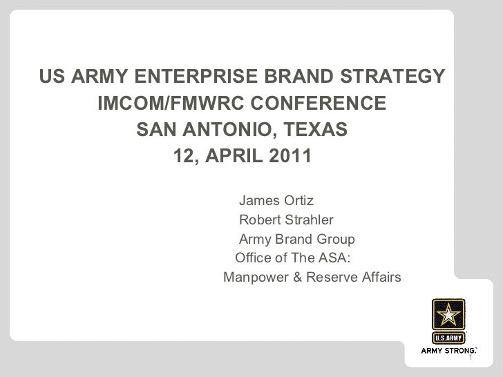 army brand group draft 4 apr11 army enterprise