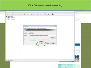 Click OK to continue downloading.

 