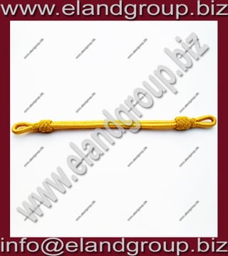 Army gold cap cord