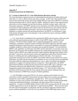 Army in multi domain operations 2028 | PDF