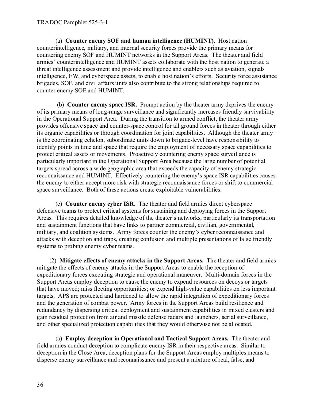 Army in multi domain operations 2028