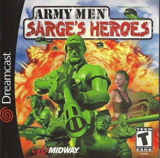 Army men sarge's heroes midway dreamcast ntsc