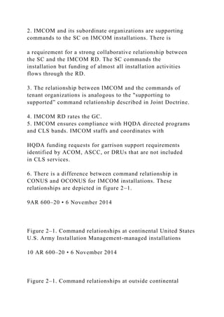 Army Regulation 600–20Personnel–GeneralArmyCommand.docx | War and Conflicts