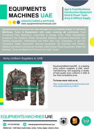 Army Uniform Suppliers in UAE.pdf