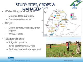 Feeding hungry and thirsty soils increases yield and protects the environment: Some results of WFD experiments in LIVES