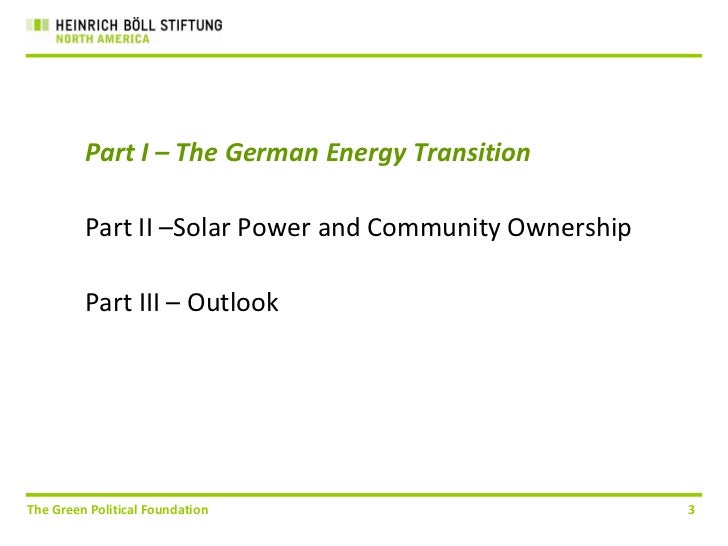 German Energy Transition Workshop-Arne Jungjohann from HBF  Slide 3