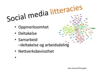 Social media litteraciesOppmerksomhet