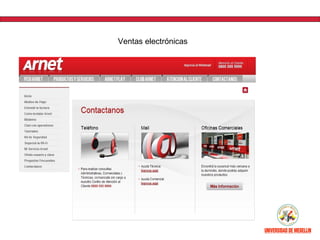 Ventas electrónicas
 