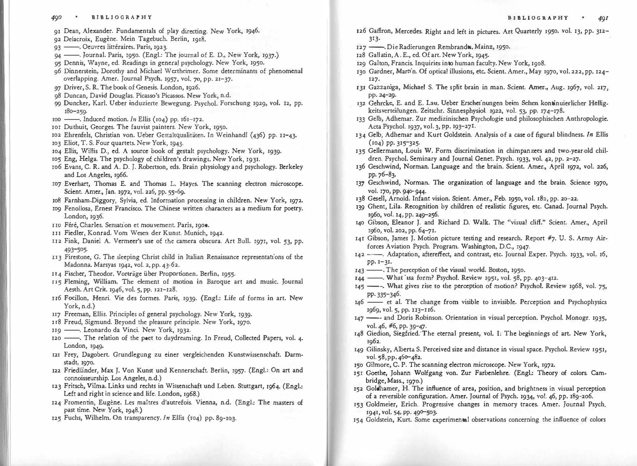 Art and Visual Perception: A PSYCHOLOGY OF THE CREATIVE EYE