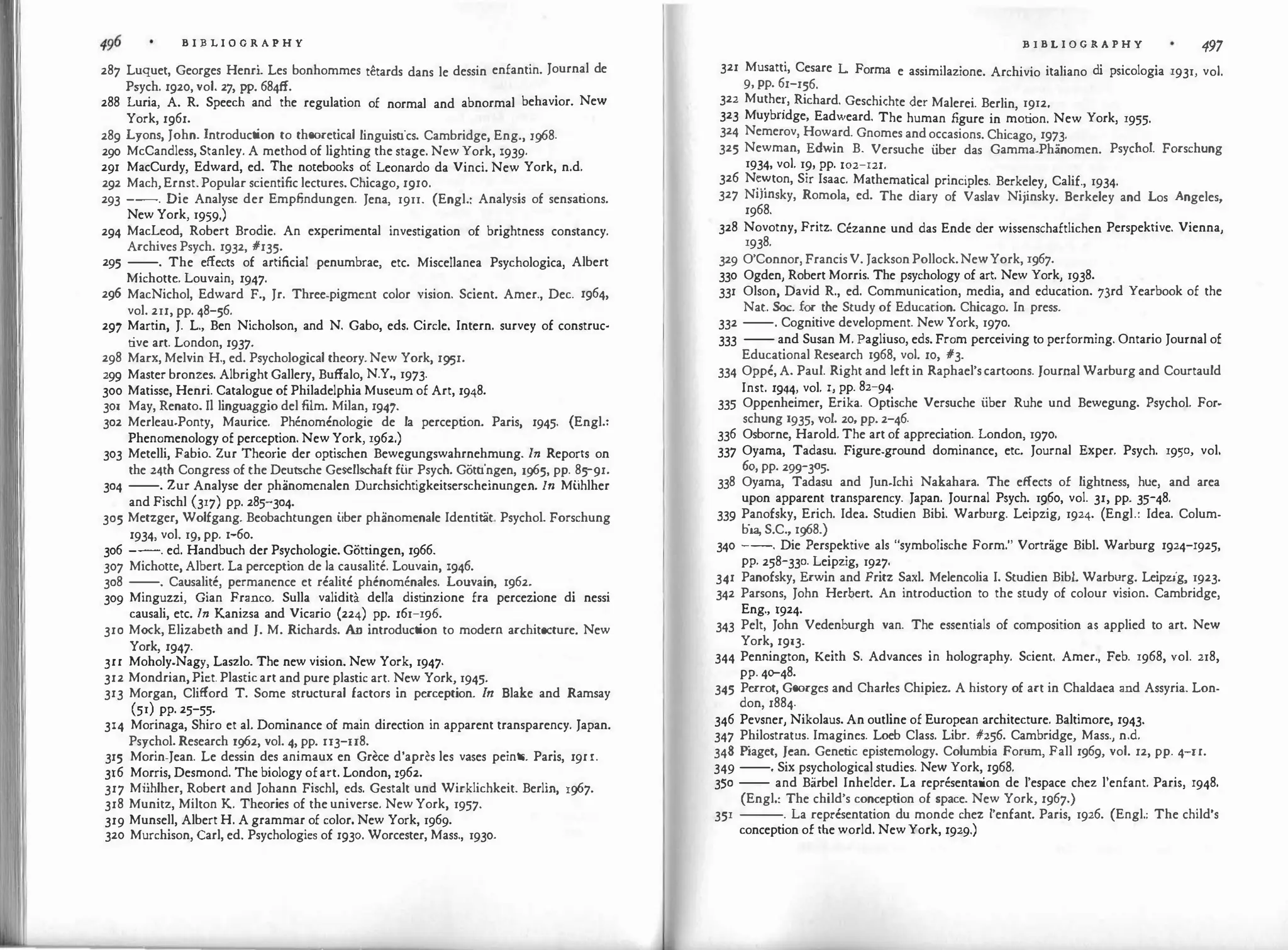 Art and Visual Perception: A PSYCHOLOGY OF THE CREATIVE EYE