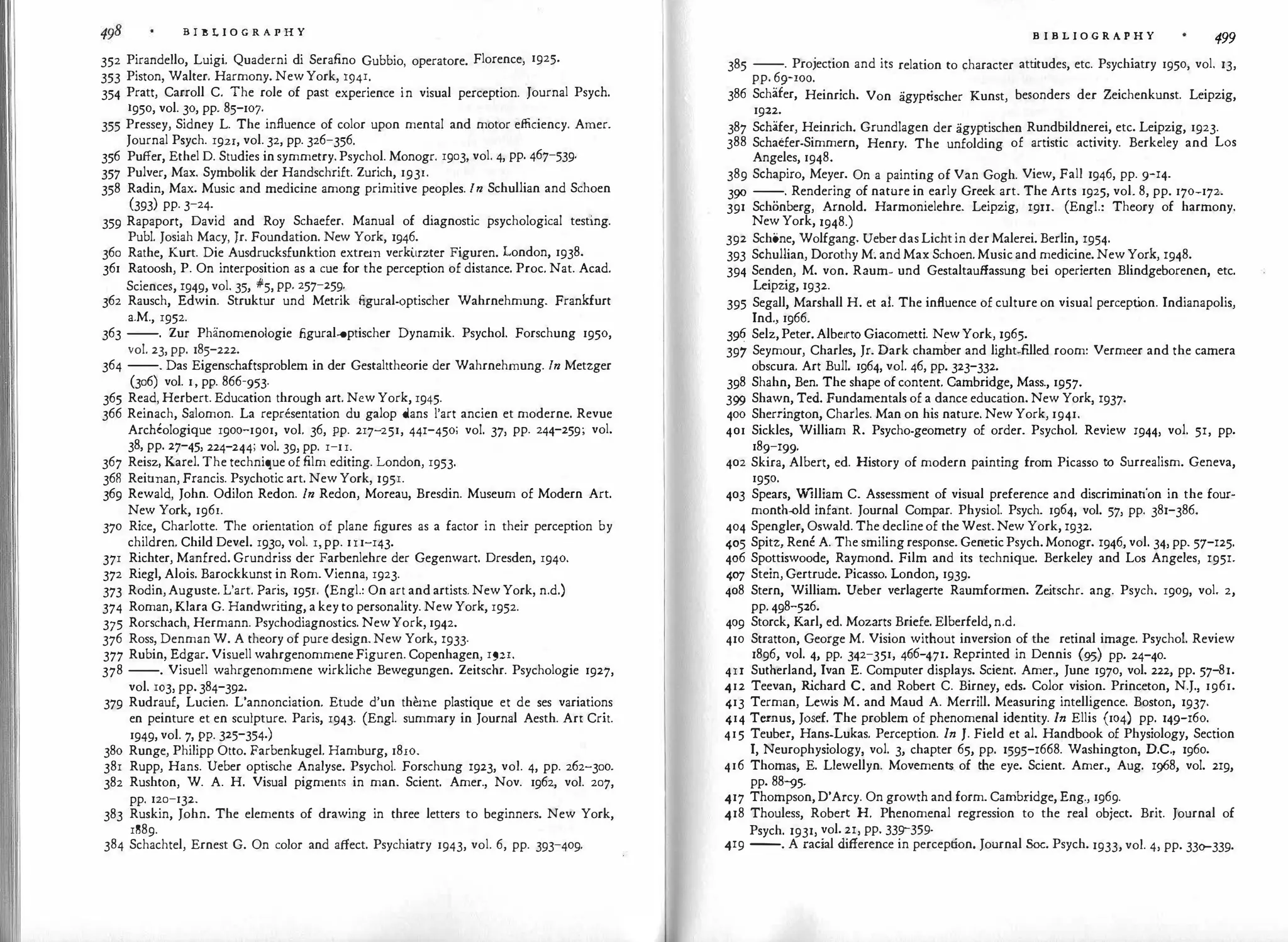 Art and Visual Perception: A PSYCHOLOGY OF THE CREATIVE EYE