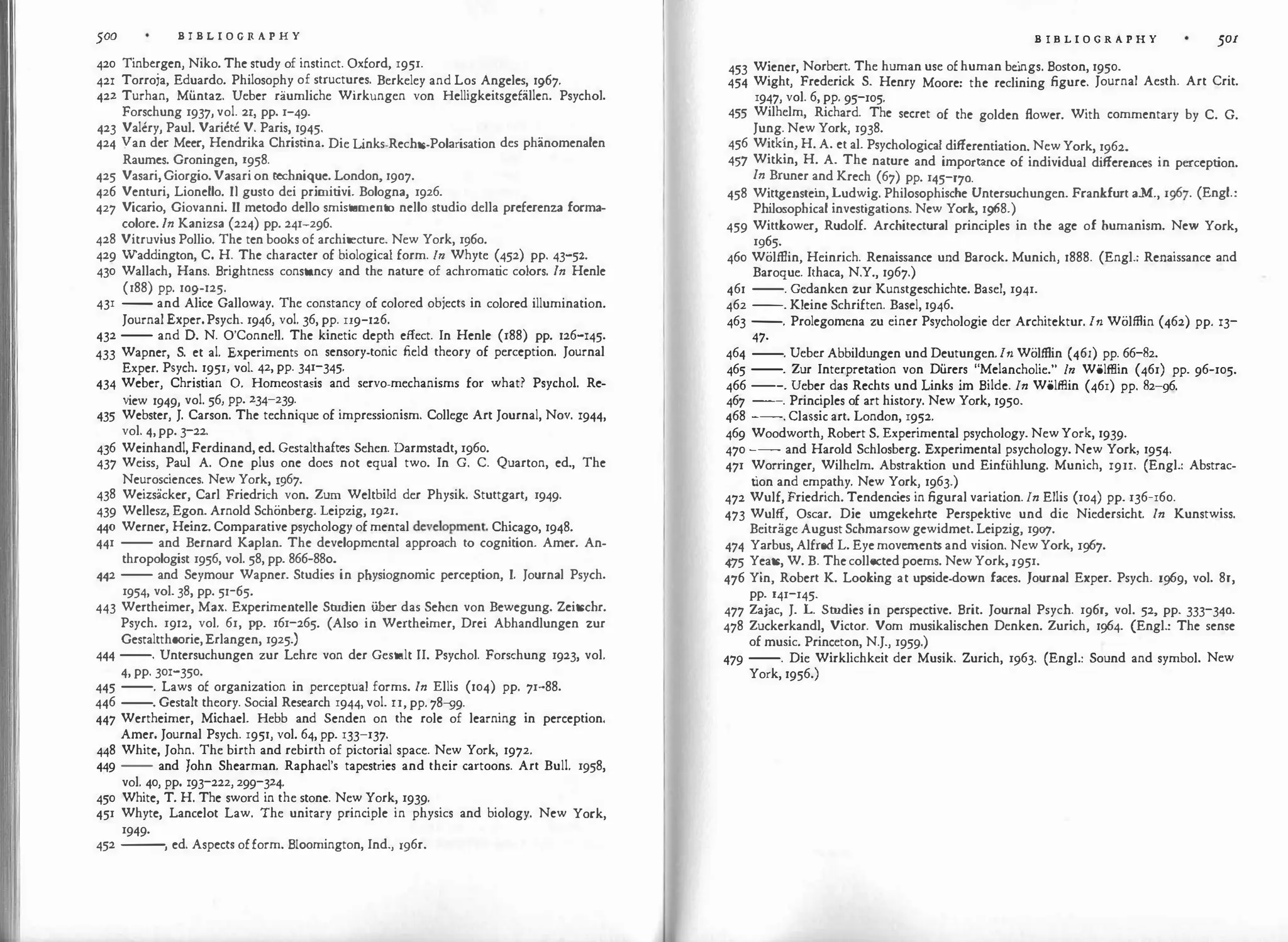 Art and Visual Perception: A PSYCHOLOGY OF THE CREATIVE EYE