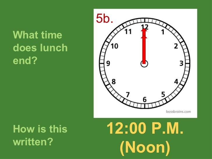 Arnolds Busy Day Telling Time