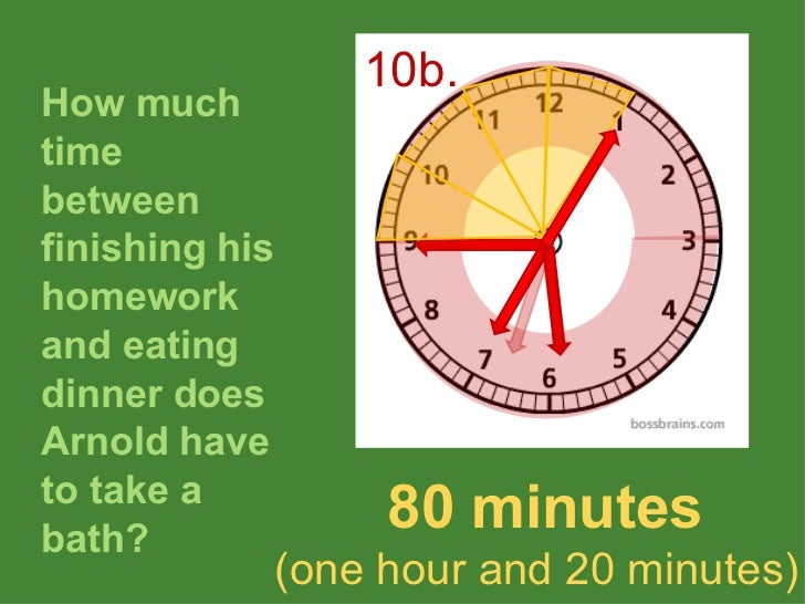 Arnolds Busy Day Telling Time