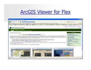 ArcGIS Viewer for Flex
 