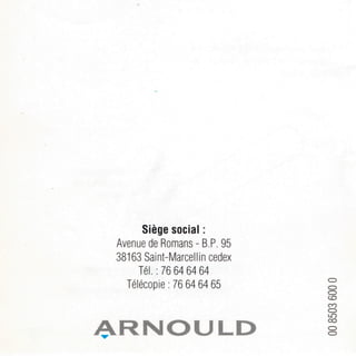 Arnould Club - Commande de volets roulants pour motorisation Somfy
