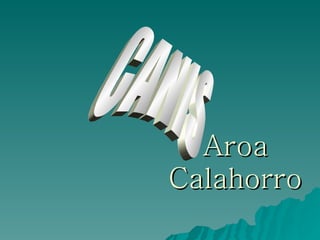 Aroa Calahorro CANIS 