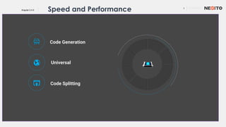 6 01/02/2017
Angular 2.4.0
Code Generation
Speed and Performance
Universal
Code Splitting
 