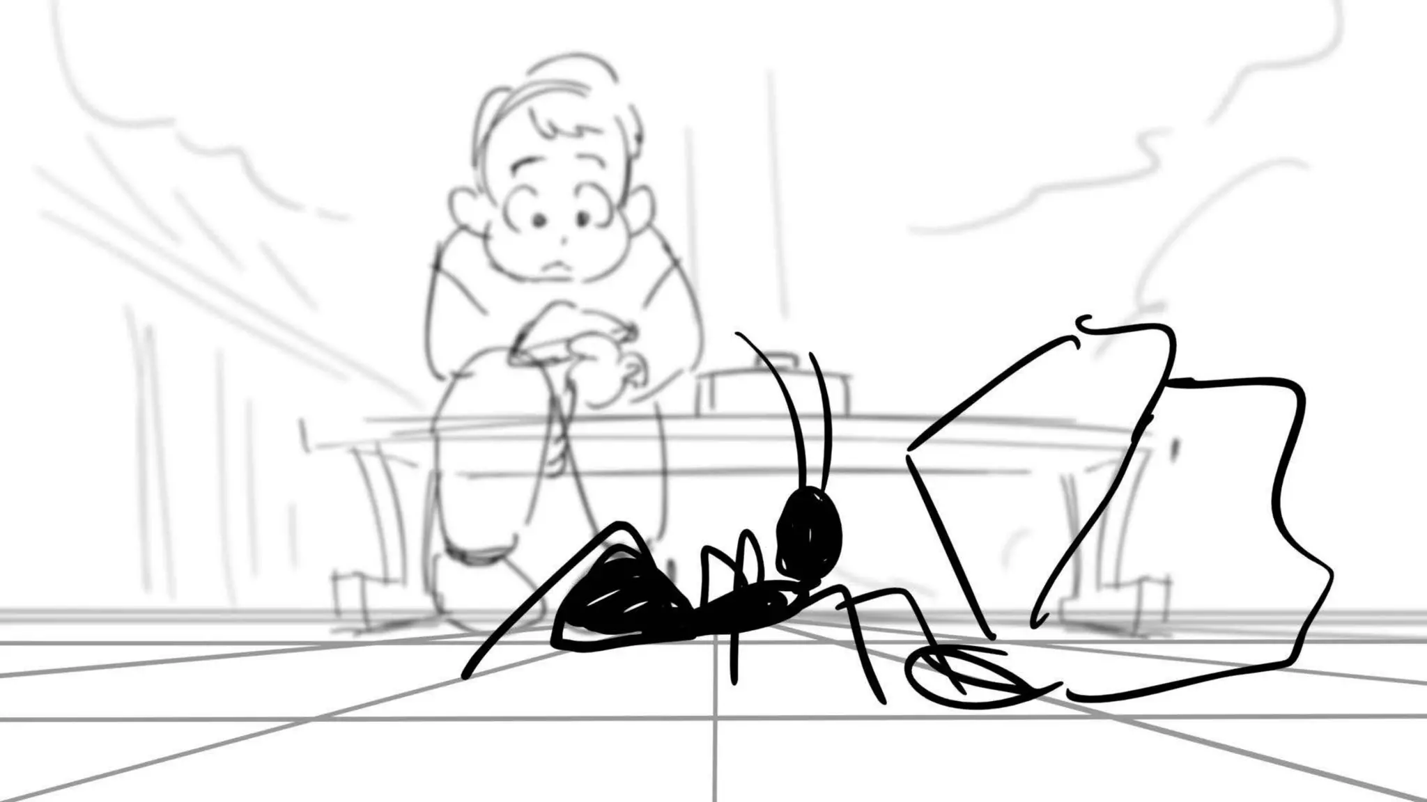 A Robot who likes Ants