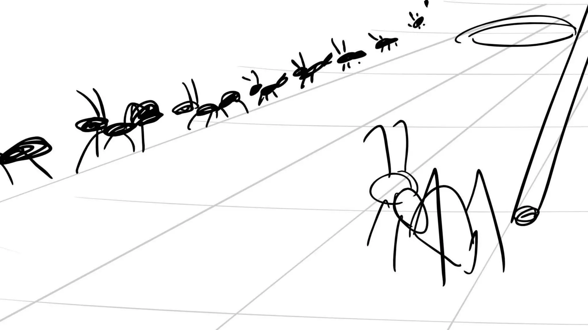 A Robot who likes Ants