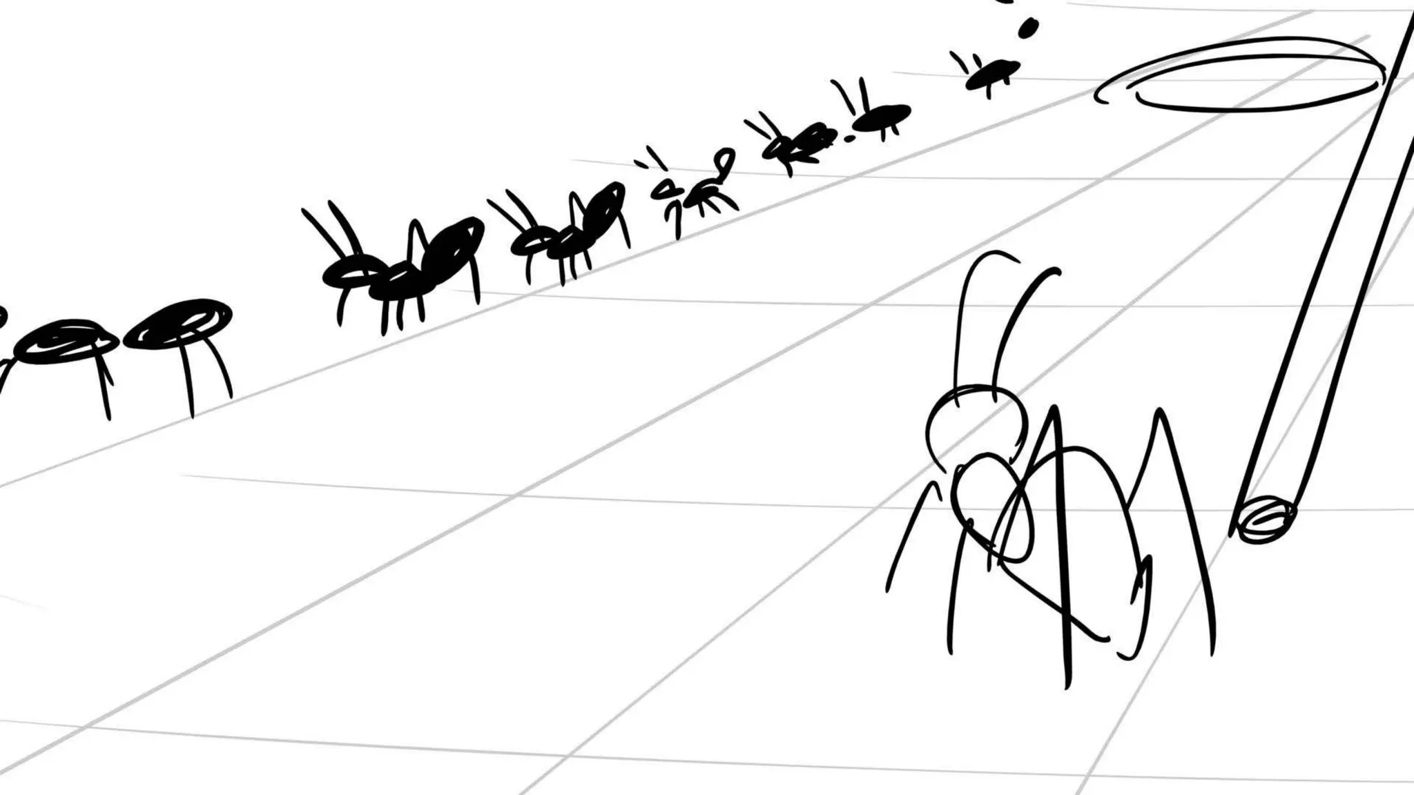 A Robot who likes Ants