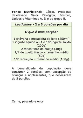 A Roda Dos Alimentos