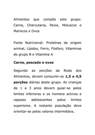 A Roda Dos Alimentos