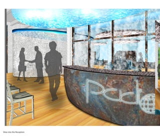 View into the Reception
 