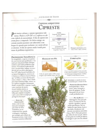 Aromaterapia e massagem