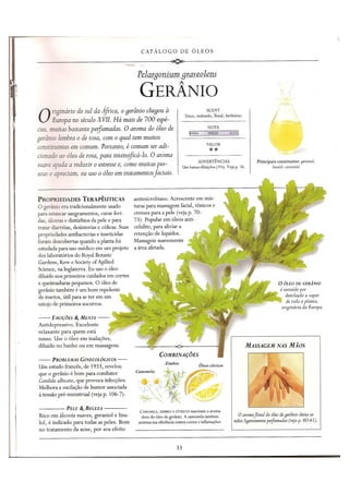 Aromaterapia e massagem