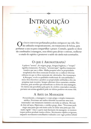 Aromaterapia e massagem