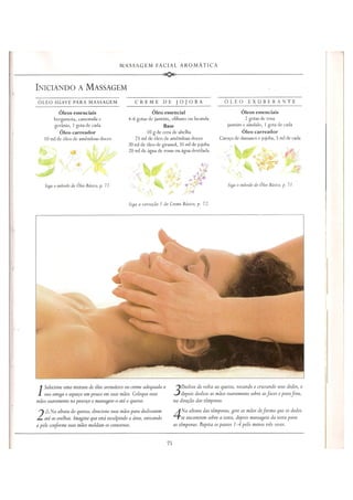 Aromaterapia e massagem