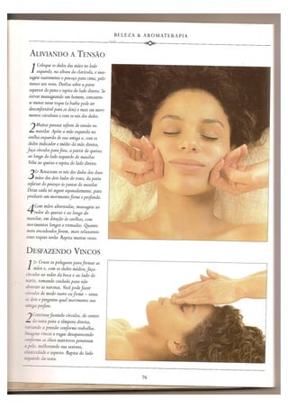 Aromaterapia e massagem