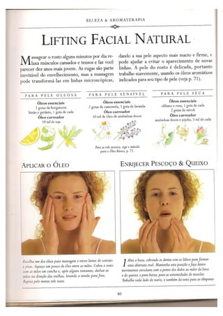 Aromaterapia e massagem