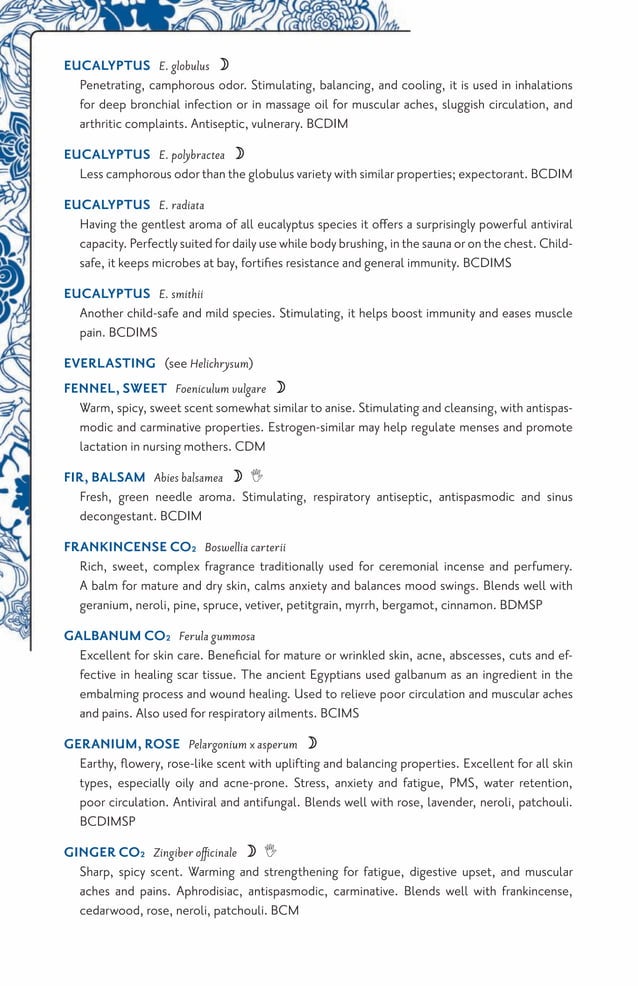 Aromatherapy guide PDF