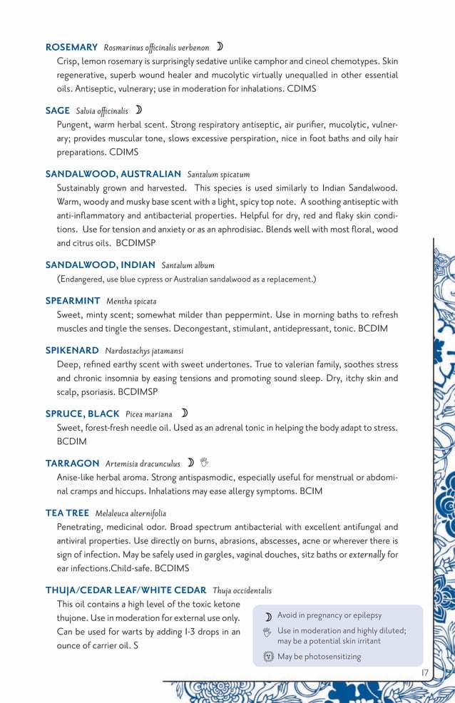 Aromatherapy guide PDF