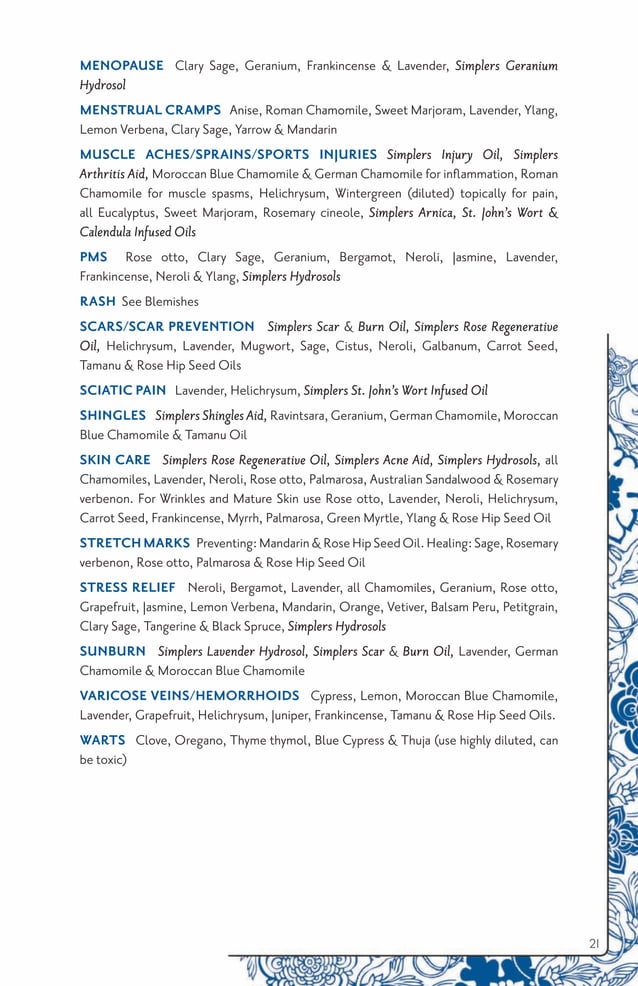 Aromatherapy guide PDF