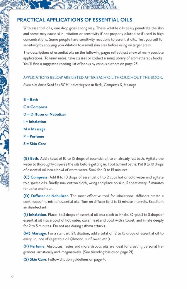 Aromatherapy guide PDF