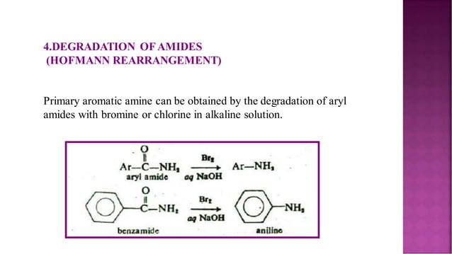 Methods of preparation of Aromatic amines | PDF