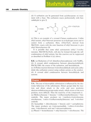 156 Aromatic Chemistry
 