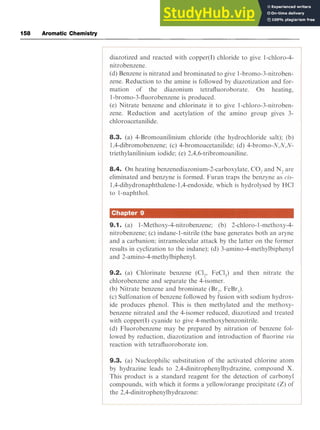 158 Aromatic Chemistry
 