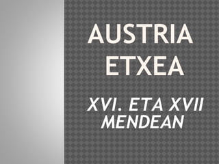 XVI. ETA XVII
MENDEAN
 