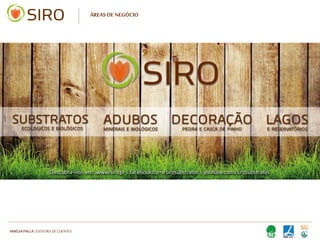 HARTMUT NESTLER | APOIO TÉCNICO
ÁREAS DE NEGÓCIO
 