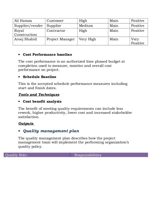 project on construction of house report