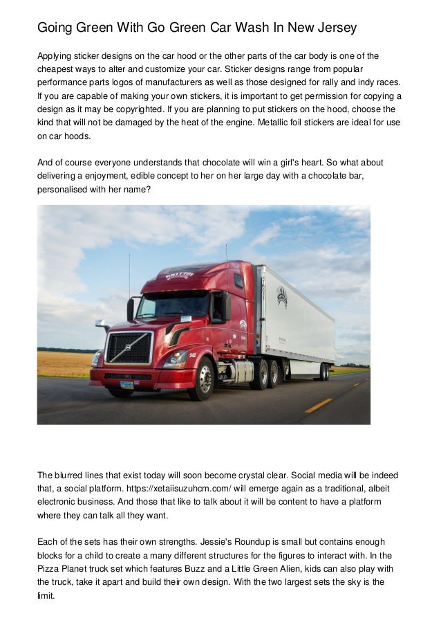 Going Green With Go Green Car Wash In New Jersey